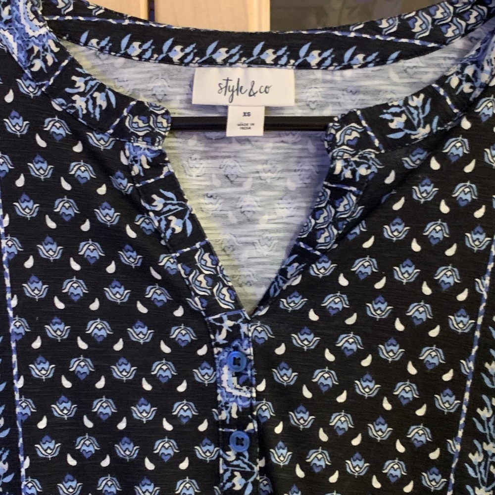 Style & Co Top - Picture 3 of 5